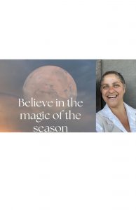 Believe in the magic of the season Flyer image Home